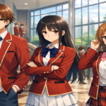 Classroom of the Elite in school hall