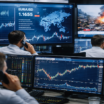 Dynamic trading floor under heightened tension
