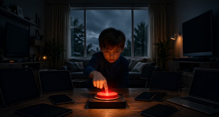 Reaching for the red button