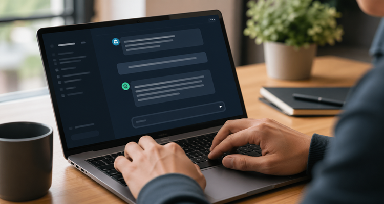 Typing at the modern workspace