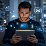 Digital era at home workspace