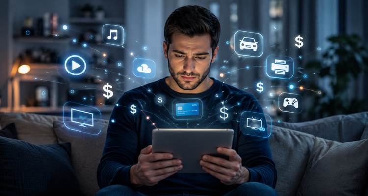 Digital era at home workspace