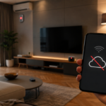 Disconnected smart home in warm tones