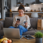 Tech-savvy comfort in a cozy home