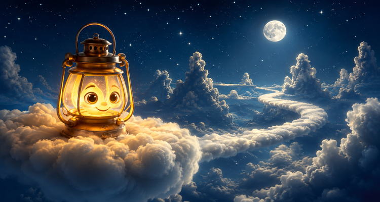 The Lantern That Learned to Float on Clouds