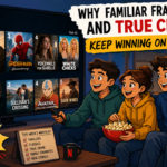 Netflix streaming interface featuring popular movies, television series, and trending entertainment selections for July 2026.