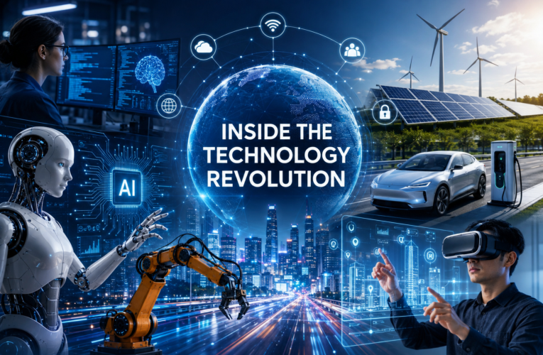 Inside the Technology Revolution: AI, Robots and the Infrastructure Reshaping Everyday Life