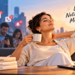 Person putting away a smartphone to protect uninterrupted time from digital notifications