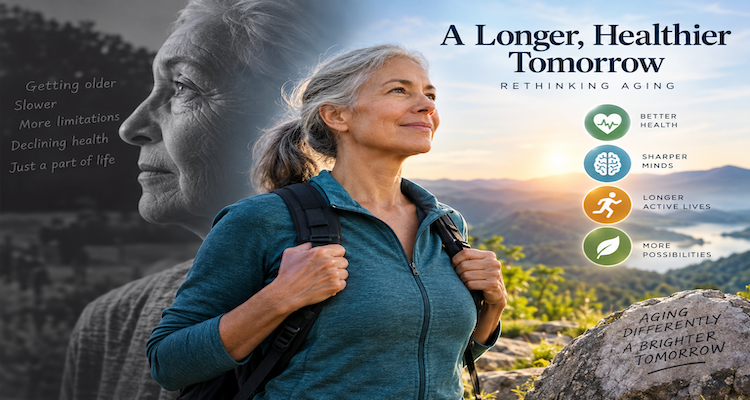 Older adults staying active and healthy while using modern health and fitness technology