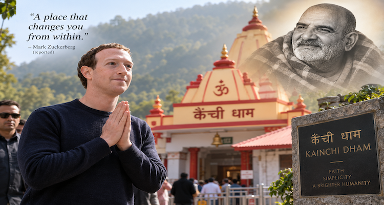 Kainchi Dham ashram in Uttarakhand, associated with Neem Karoli Baba and the spiritual journeys of Steve Jobs and Mark Zuckerberg