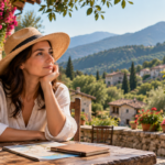ravelers exploring a quiet lesser-known destination away from crowded tourist attractions